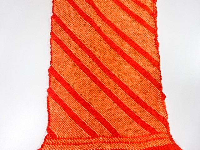  正絹　振袖用　絞り帯揚げ